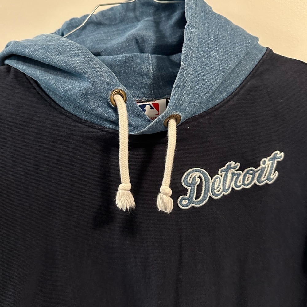 Champion Detroit tigers MLBP reserve weave warm up hoodie - Picture 4 of 8